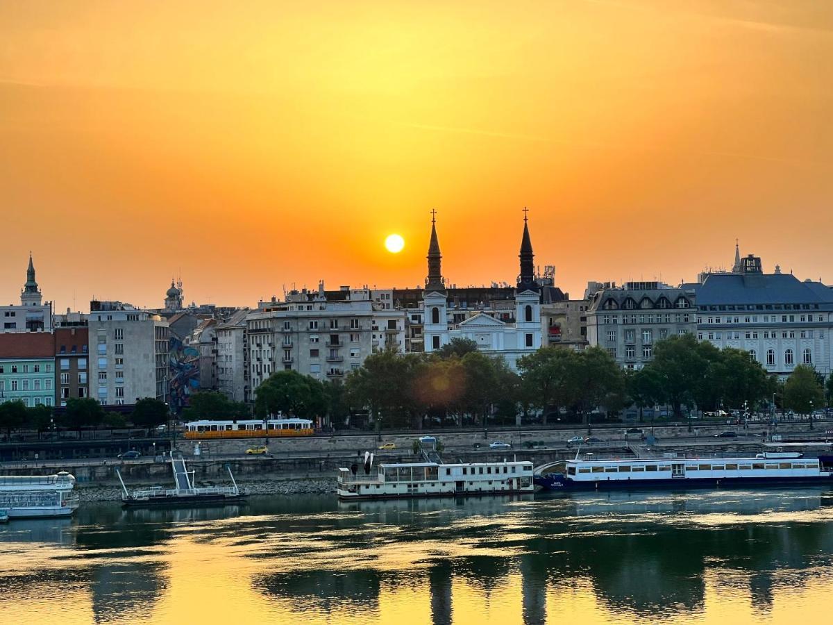 Luxury Residence With A Beautiful View For The Danube River Budapešť Exteriér fotografie